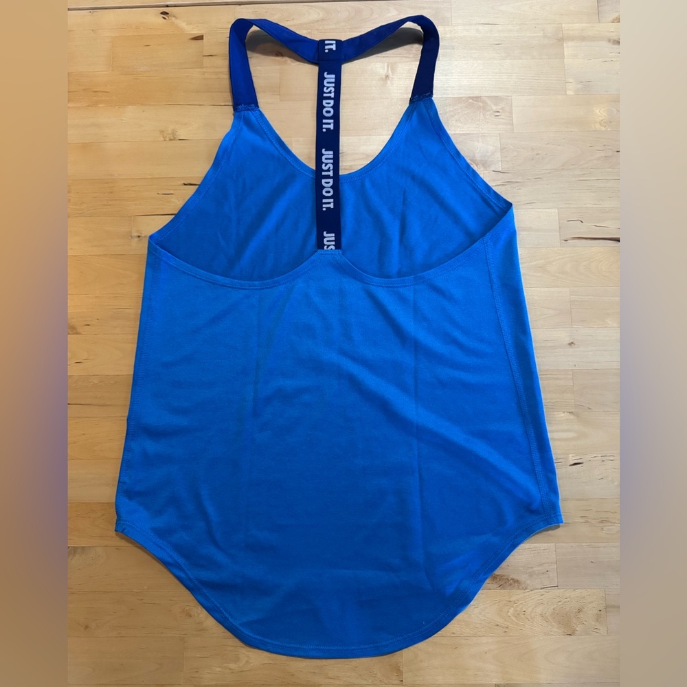 NIKE Blue Running Tank Top